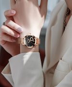 6.5mm Ultra Thin Watches for Women Waterproof,Rose Gold Stainless Steel Ladies Watch,Casual Women Watches with Date,Big Face Female Wristwatches,Japanese Quartz Lady Watches,Gifts for Women - Image 5